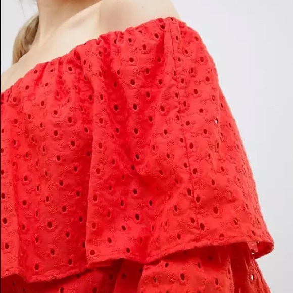 ASOS DESIGN Broderie Romper - Picture 3 of 8